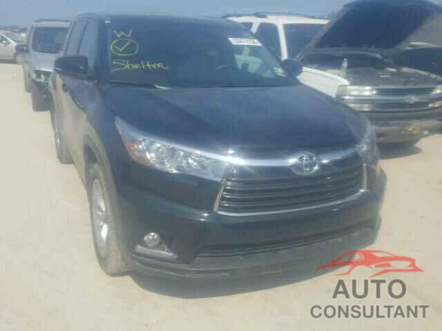 TOYOTA HIGHLANDER 2015 - 5TDYKRFHXFS094649