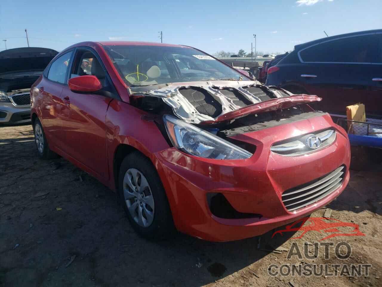 HYUNDAI ACCENT 2017 - KMHCT4AE6HU182504