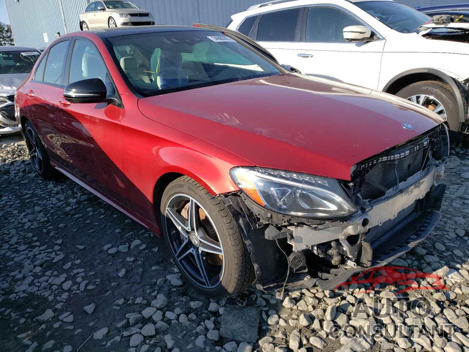 MERCEDES-BENZ C CLASS 2016 - 55SWF4KB2GU100352