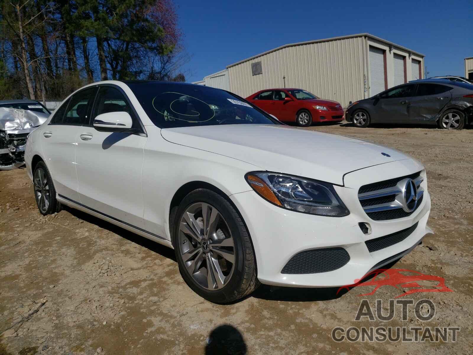 MERCEDES-BENZ C CLASS 2018 - WDDWF4JBXJR398594