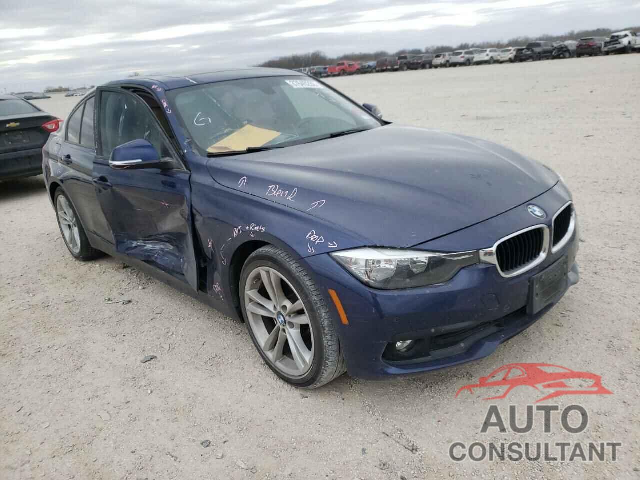 BMW 3 SERIES 2016 - WBA8E1G52GNU12247