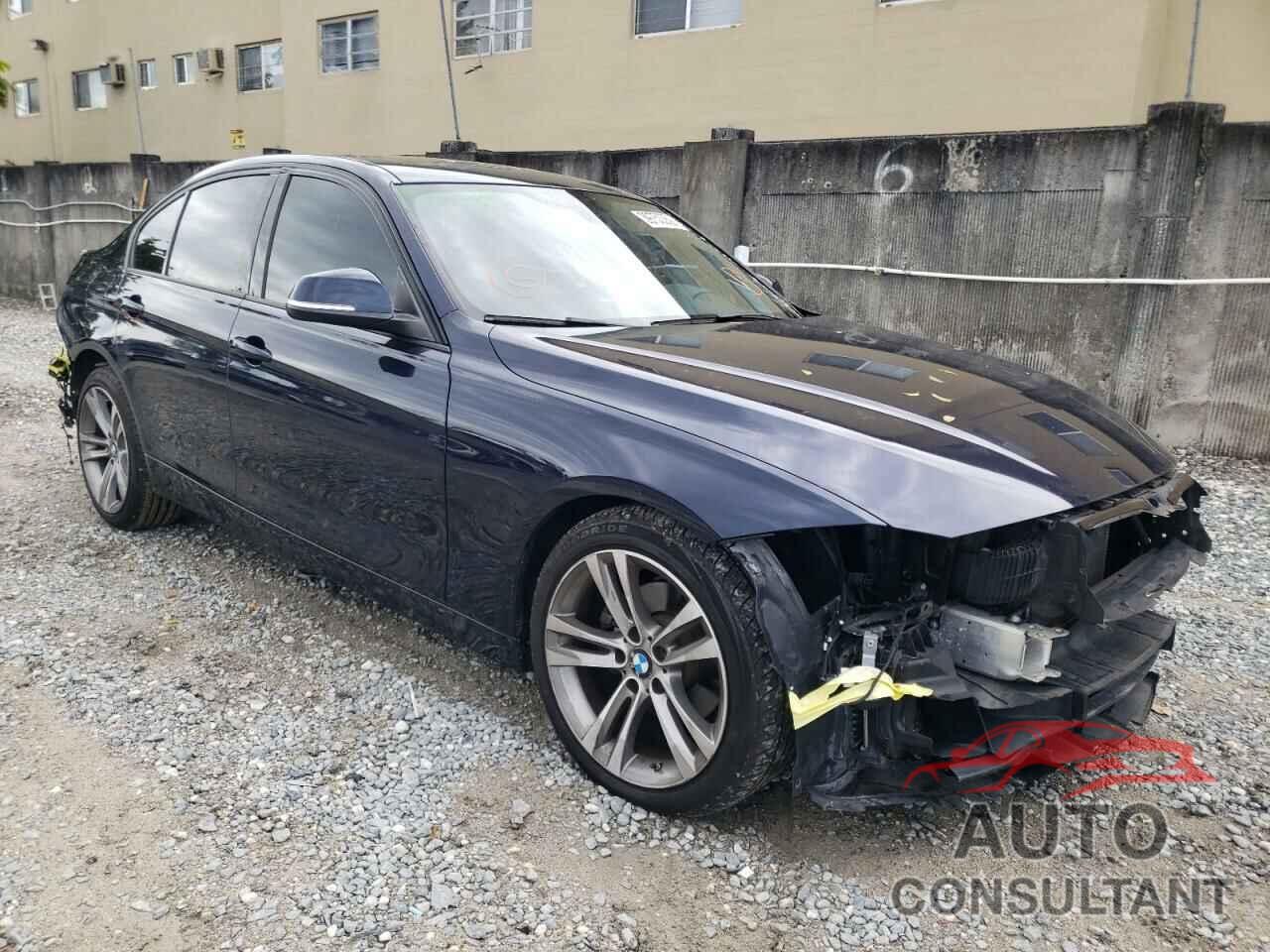 BMW 3 SERIES 2016 - WBA8E9G52GNT45499