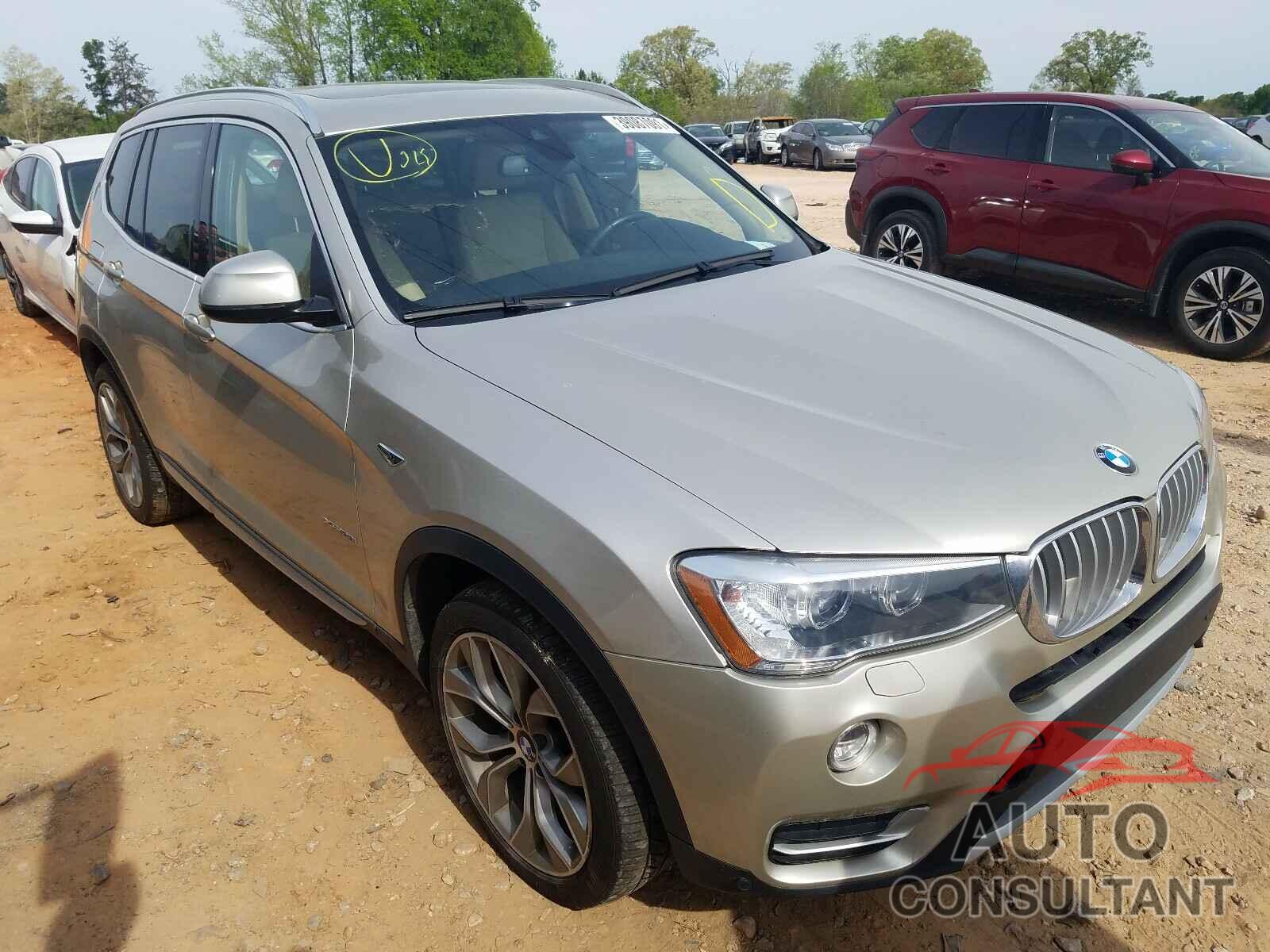 BMW X3 2016 - 5UXWX9C58G0D93372