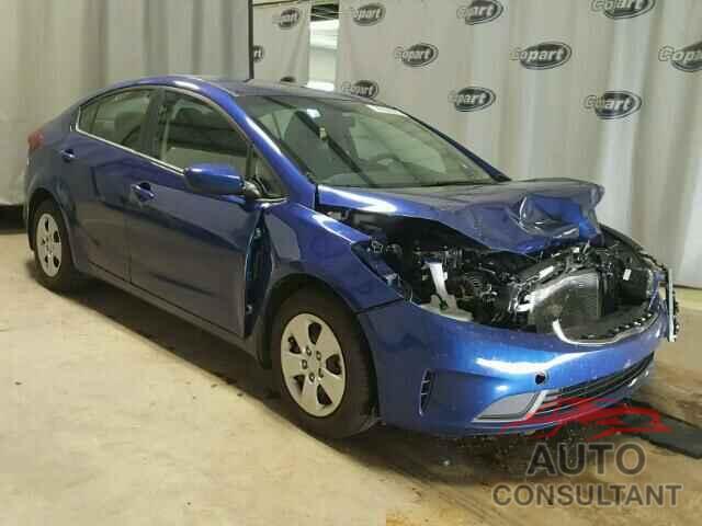 KIA FORTE 2017 - 3KPFK4A75HE118362