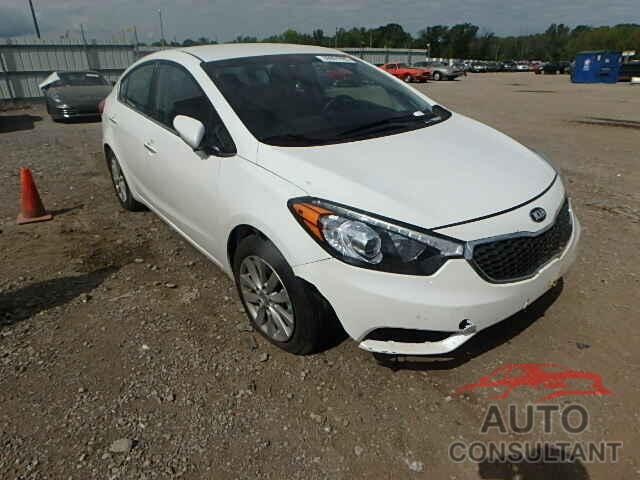 KIA FORTE 2015 - KNAFX4A86F5391245