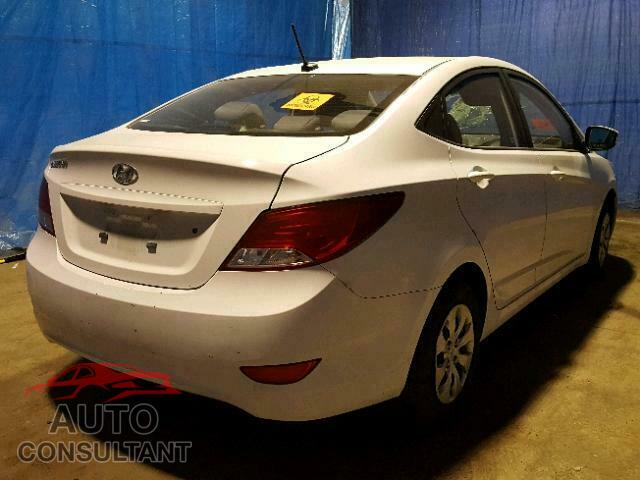 HYUNDAI ACCENT 2017 - KMHCT4AE1HU218387