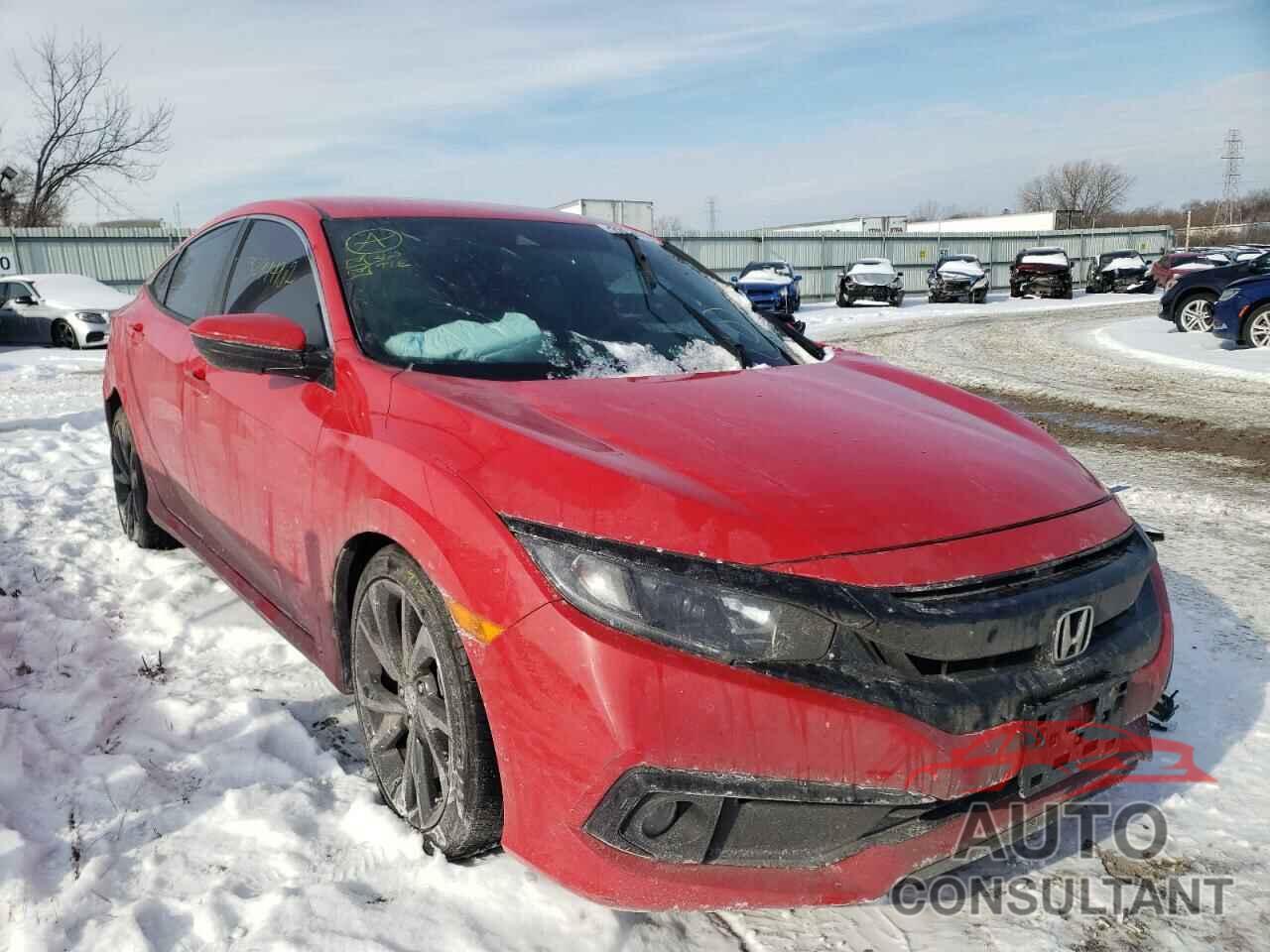 HONDA CIVIC 2019 - 2HGFC2F83KH583920