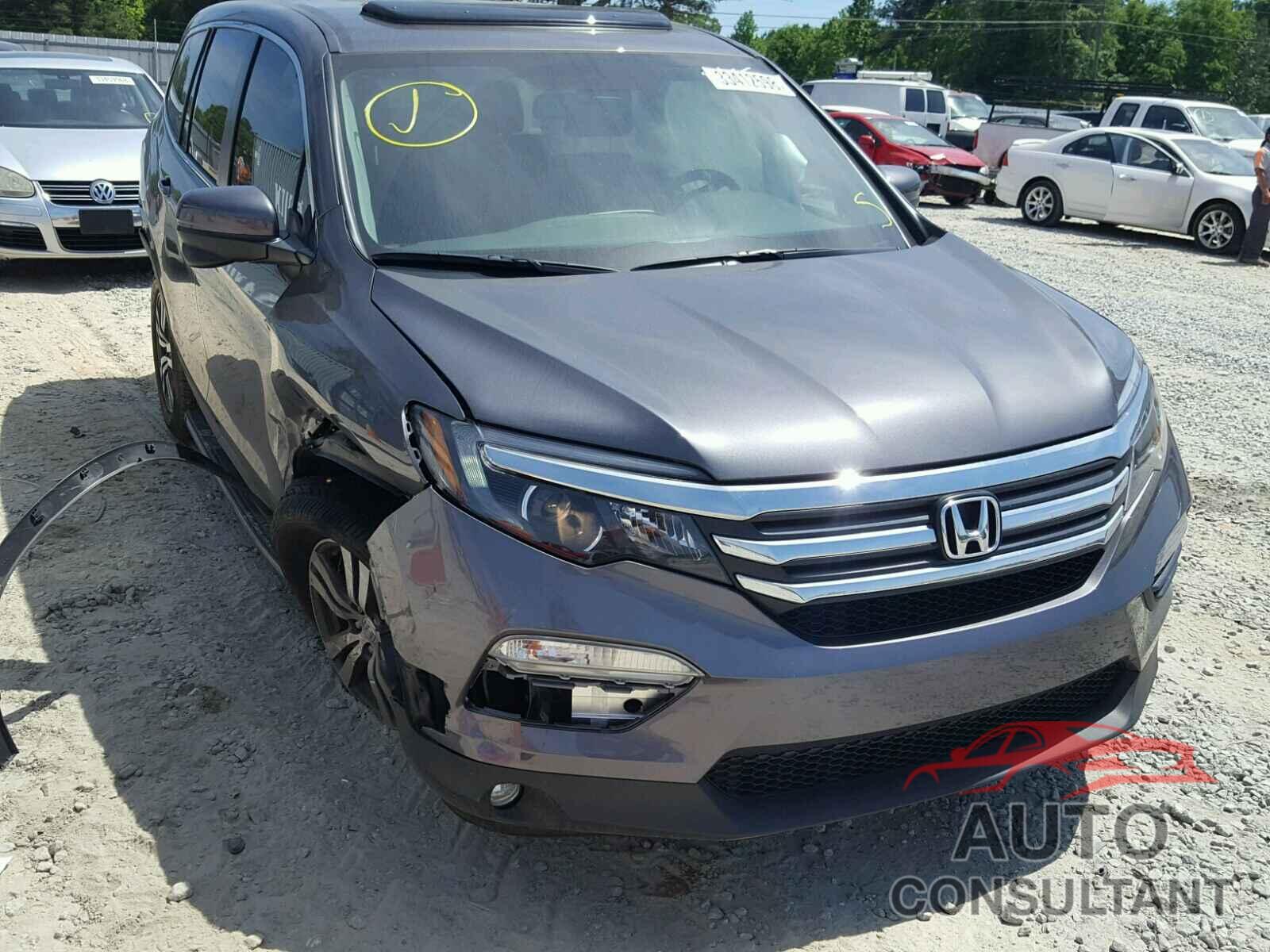 HONDA PILOT 2017 - 5FNYF5H52HB020195