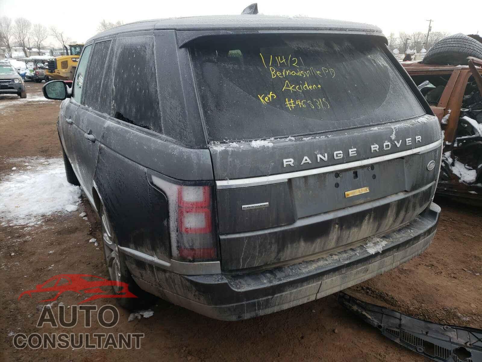 LAND ROVER RANGEROVER 2017 - SALGS2FE3HA350597