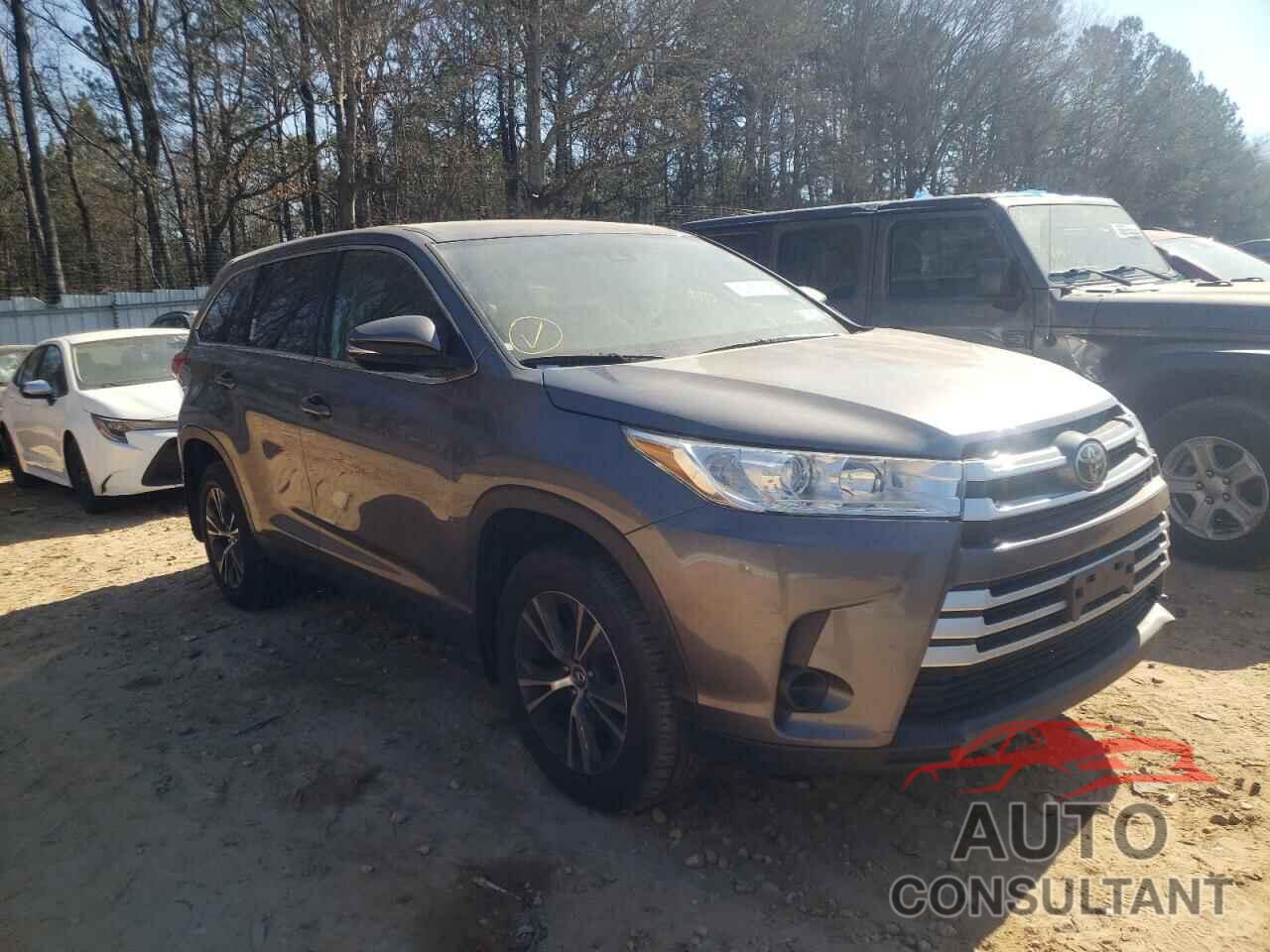 TOYOTA HIGHLANDER 2019 - 5TDBZRFH5KS925129