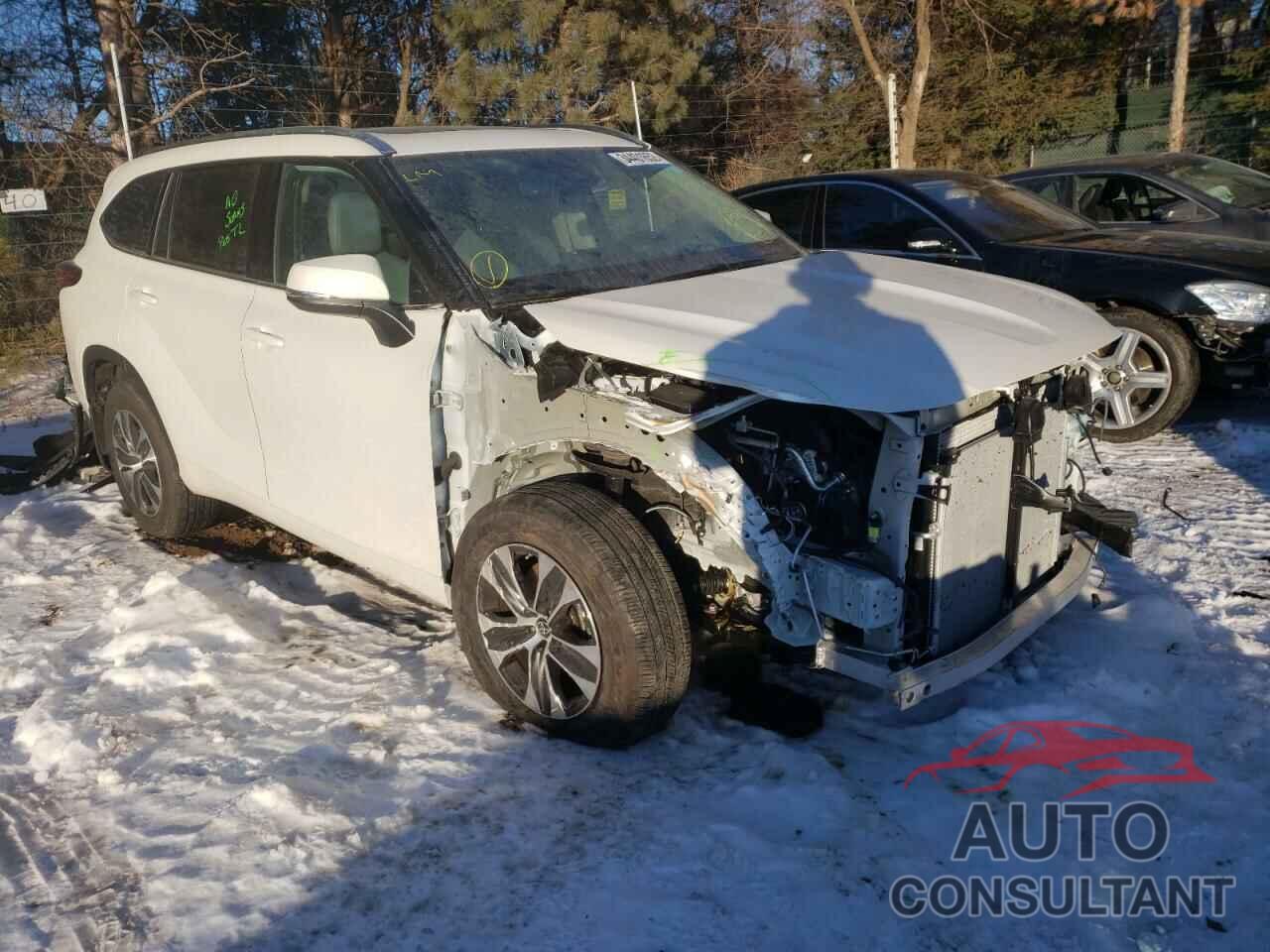 TOYOTA HIGHLANDER 2021 - 5TDGZRBH8MS541490