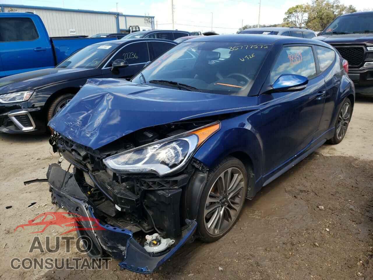 HYUNDAI VELOSTER 2016 - KMHTC6AE2GU302549