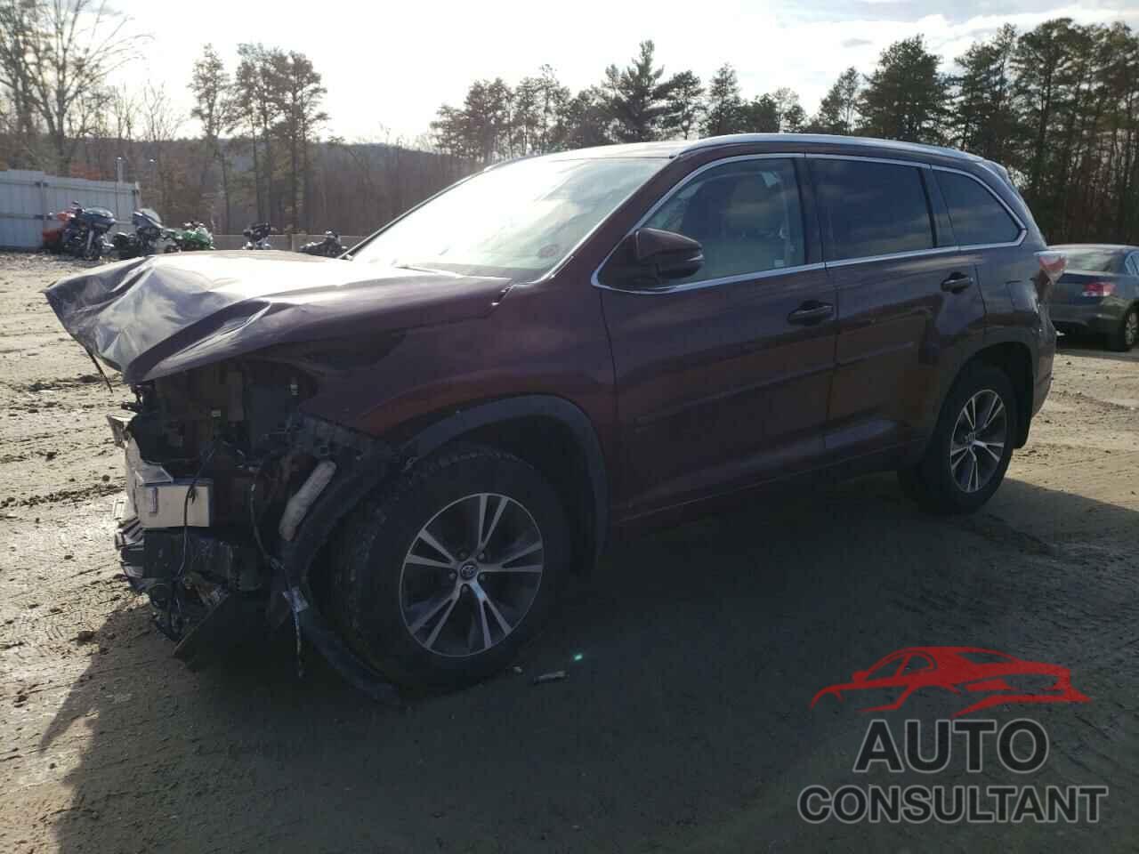 TOYOTA HIGHLANDER 2016 - 5TDJKRFH8GS289975