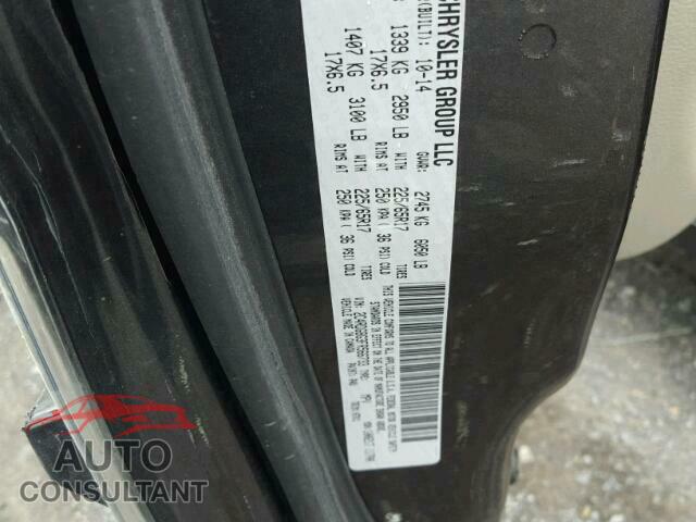 DODGE CARAVAN 2015 - 2C4RDGBG3FR566733