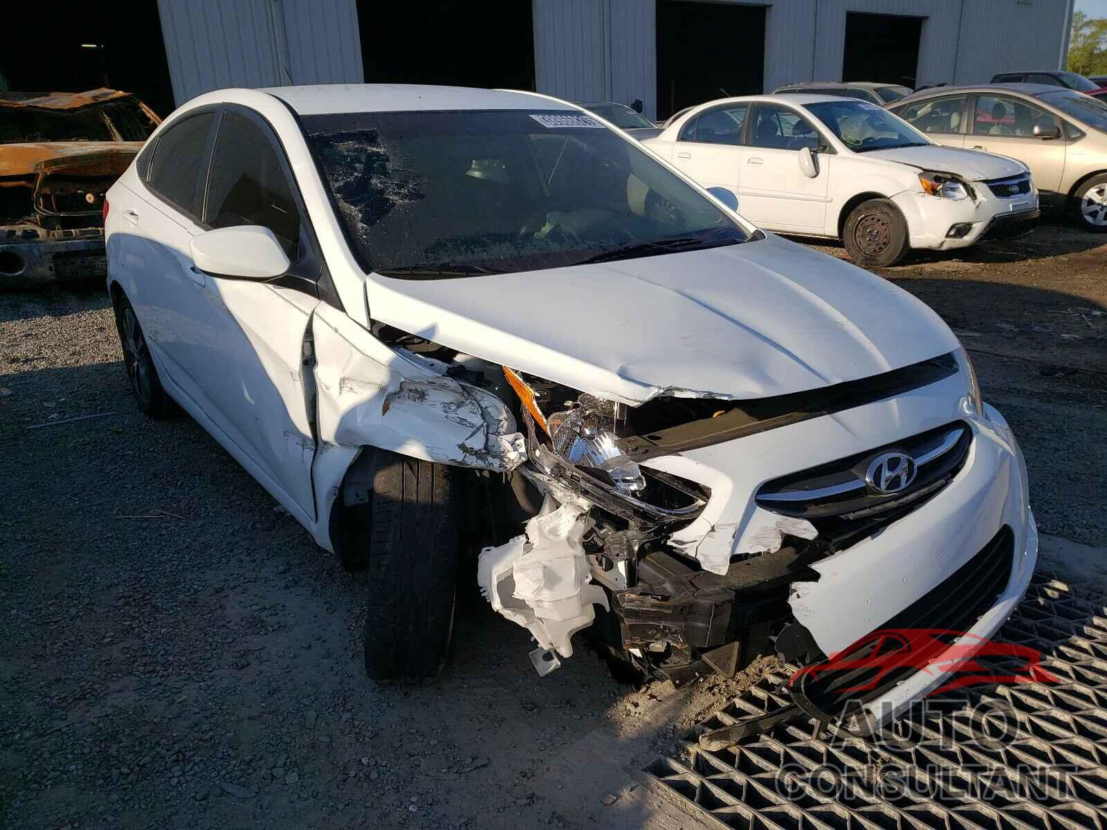 HYUNDAI ACCENT 2017 - KMHCT4AE7HU233685