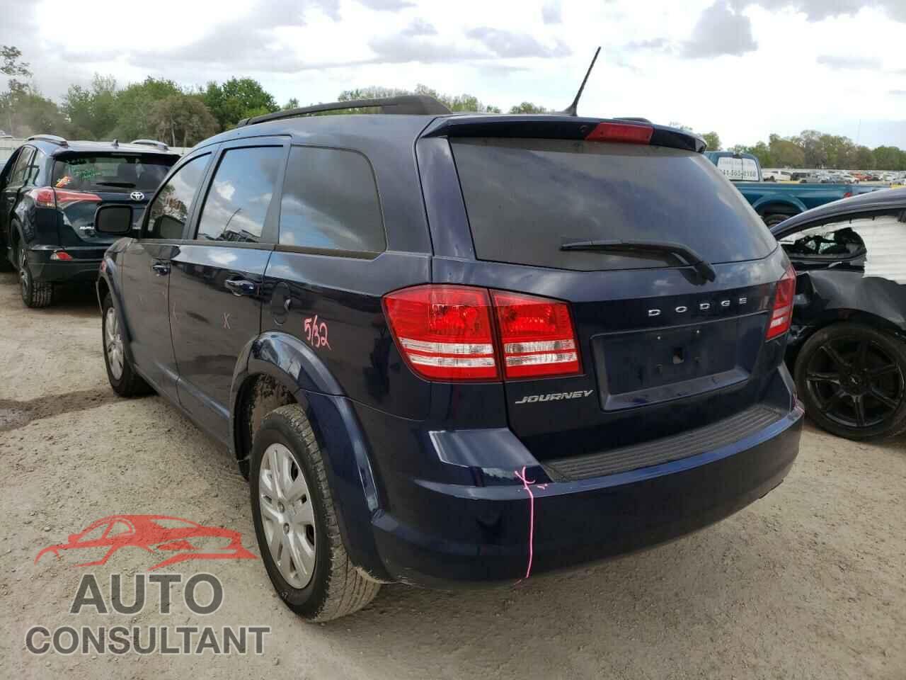DODGE JOURNEY 2017 - 3C4PDCAB8HT709312