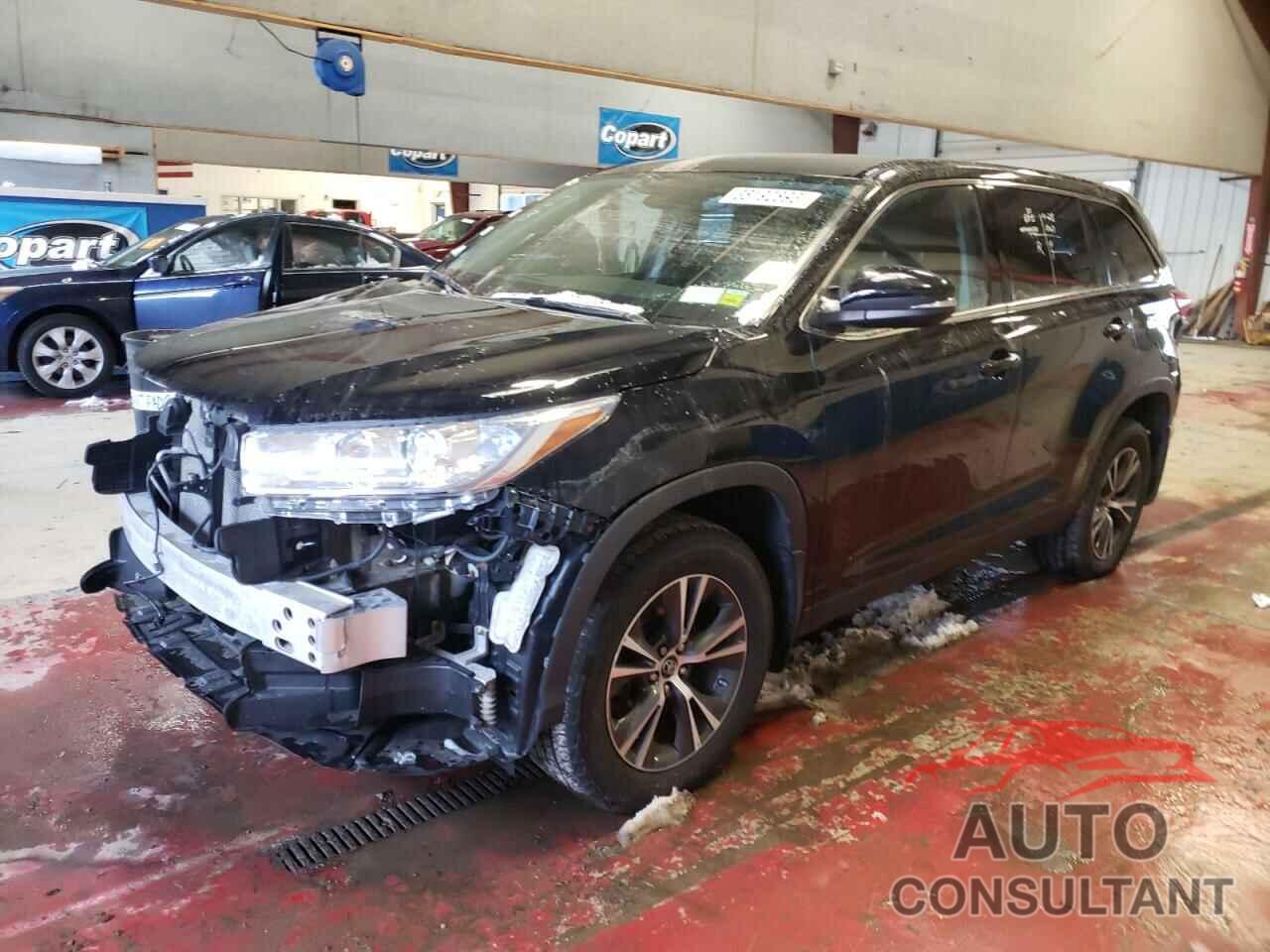 TOYOTA HIGHLANDER 2019 - 5TDBZRFH5KS941251