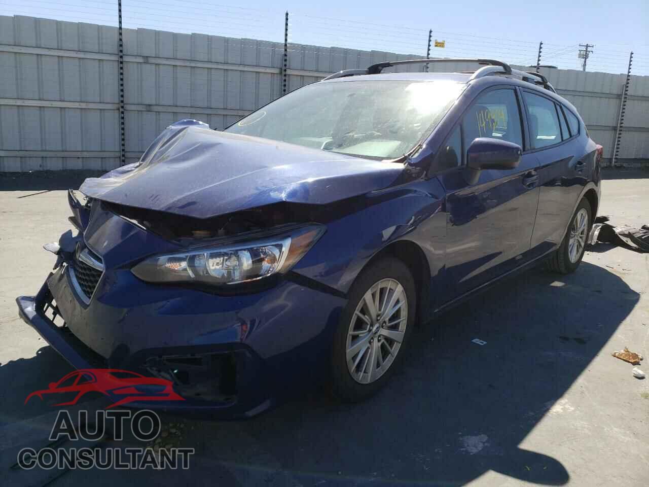 SUBARU IMPREZA 2017 - 4S3GTAB61H3741331