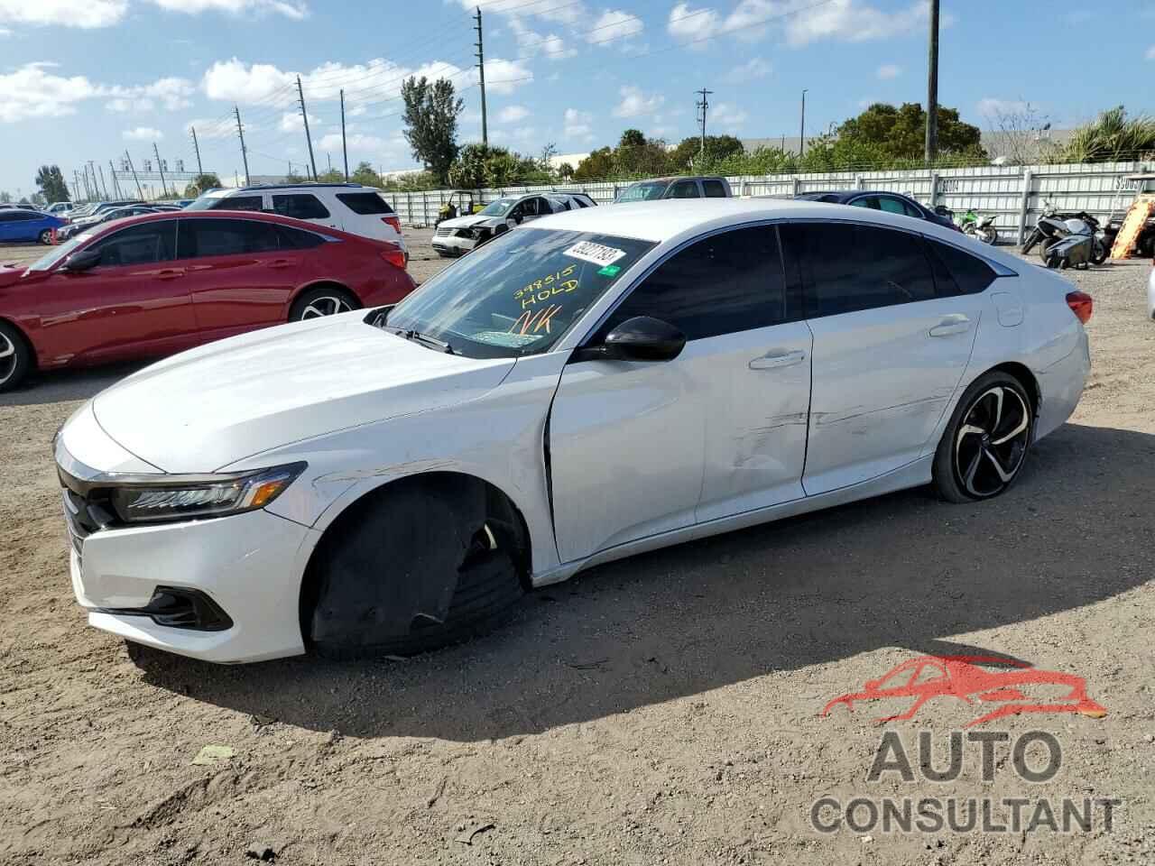 HONDA ACCORD 2021 - 1HGCV1F34MA124392
