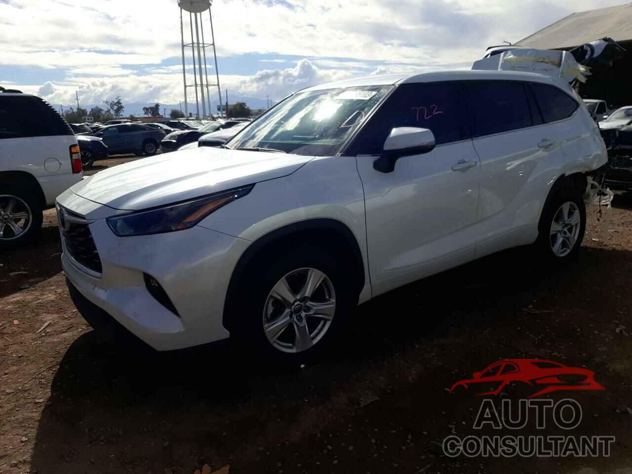 TOYOTA HIGHLANDER 2022 - 5TDZZRAH5NS557481