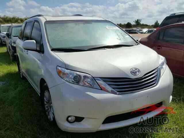 TOYOTA SIENNA 2017 - 5TDYZ3DC0HS799284