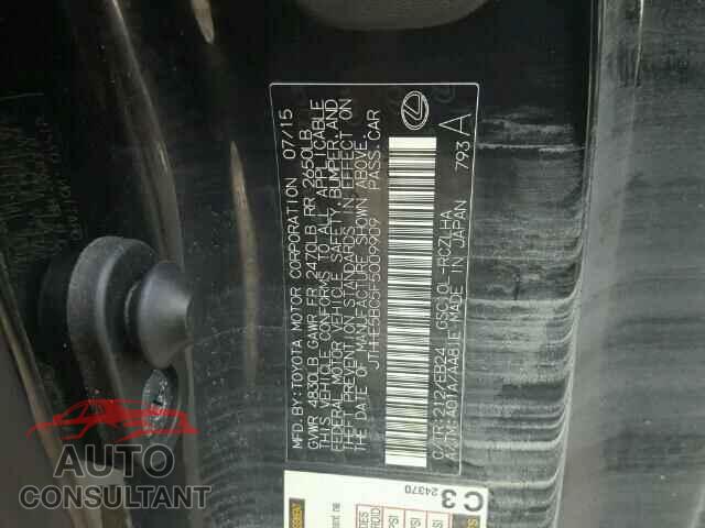 LEXUS RC 2015 - JTHHE5BC5F5009909