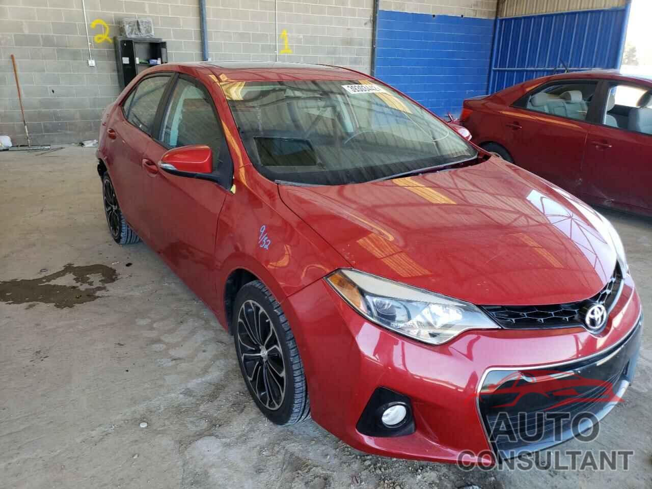 TOYOTA COROLLA 2016 - 2T1BURHE6GC684408