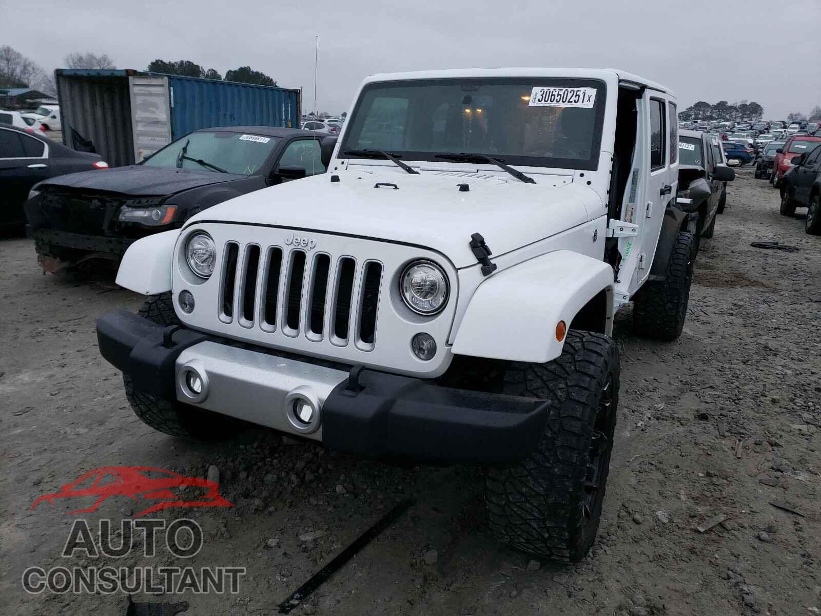 JEEP WRANGLER 2017 - 1C4BJWEG7HL734580