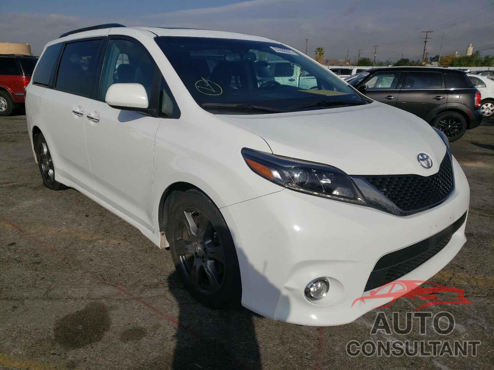 TOYOTA SIENNA 2017 - 5TDXZ3DC1HS829890