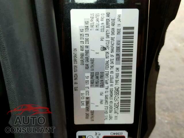 MAZDA 5 2015 - JM1CW2CL1F0188940
