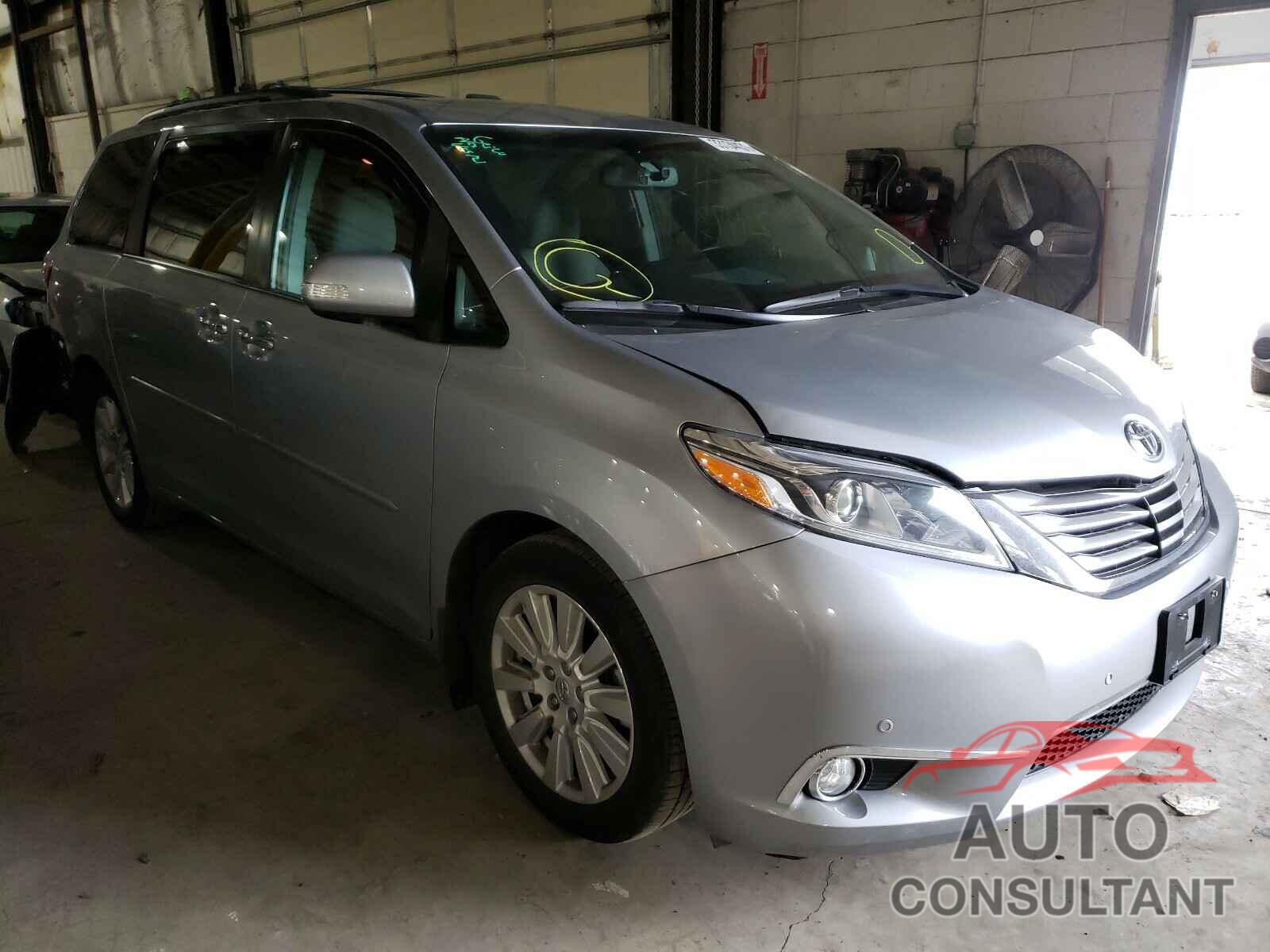 TOYOTA SIENNA 2017 - 5TDYZ3DC3HS864693