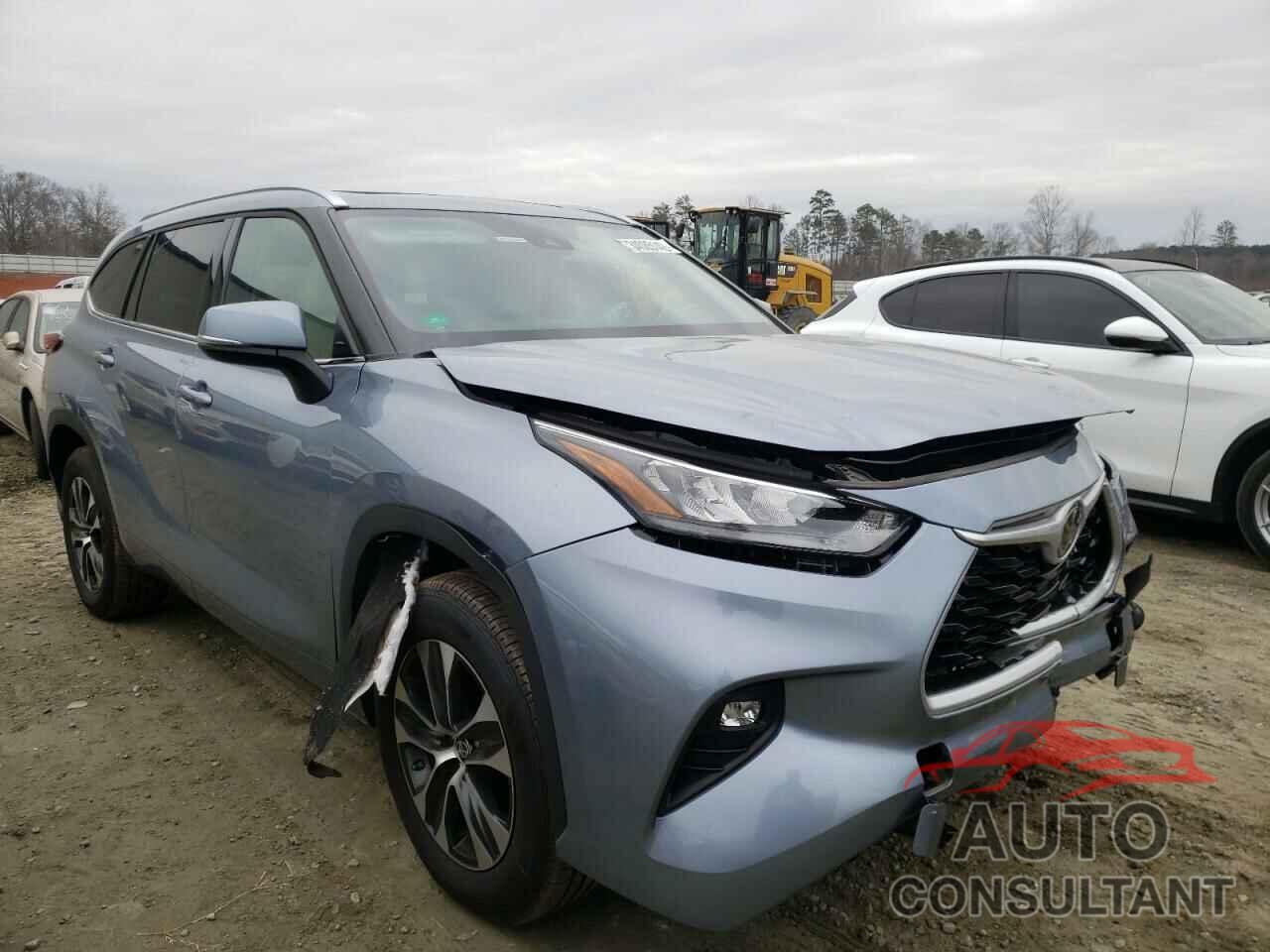 TOYOTA HIGHLANDER 2020 - 5TDGZRAH8LS011939