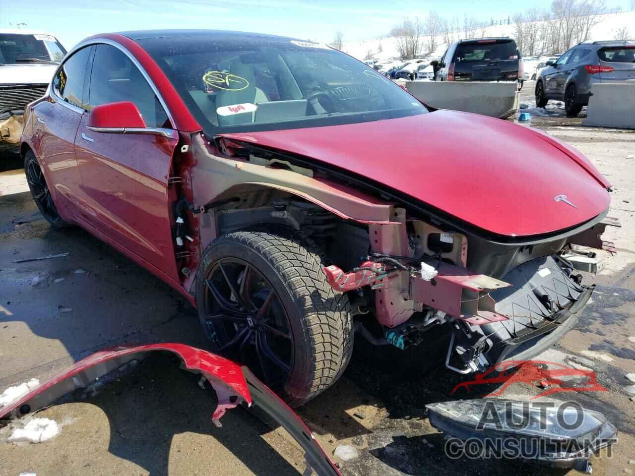 TESLA MODEL 3 2018 - 5YJ3E1EB8JF100624