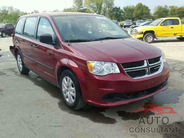 DODGE CARAVAN 2016 - 2C4RDGBG3GR125704