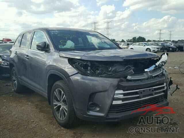 TOYOTA HIGHLANDER 2017 - 5TDBZRFH0HS375251