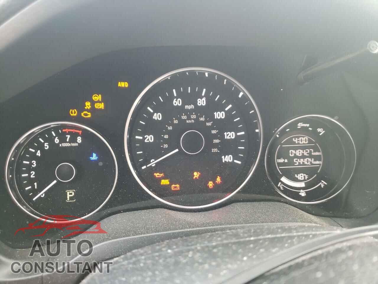 HONDA HR-V 2017 - 3CZRU6H38HM700638
