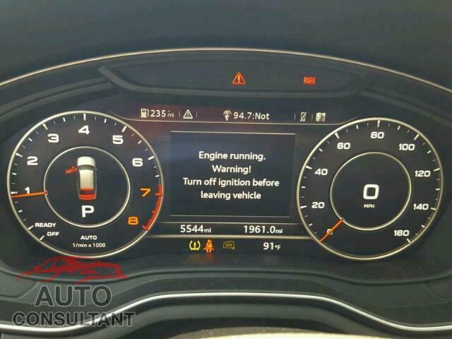 AUDI A4 2017 - WA18NAF40HA170122