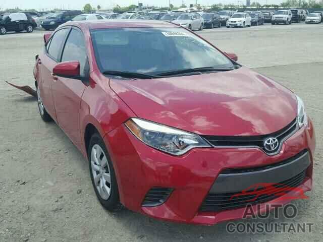 TOYOTA COROLLA 2015 - 2T1BURHE1FC350558
