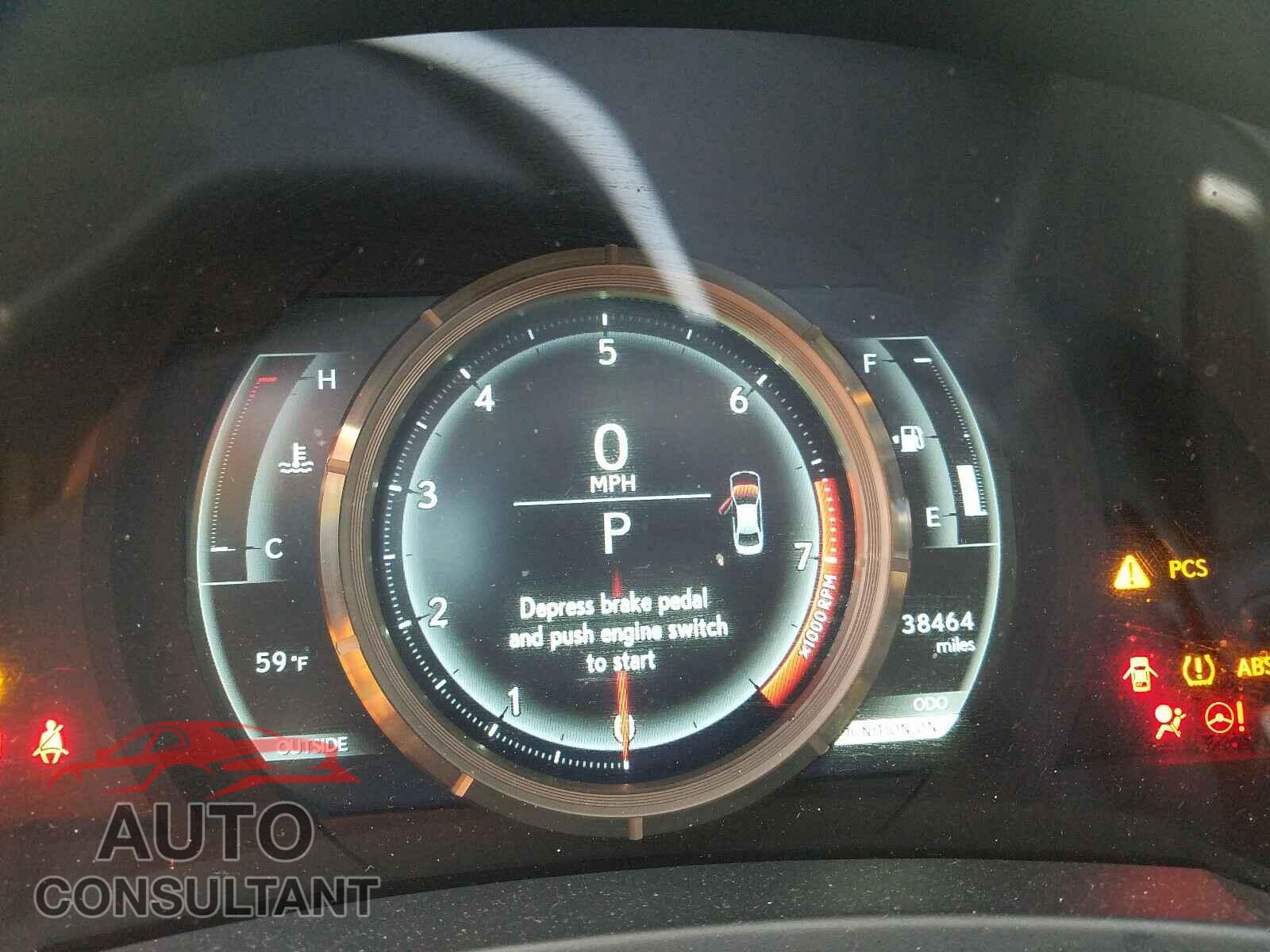 LEXUS IS 2016 - JTHBE1D22G5027966