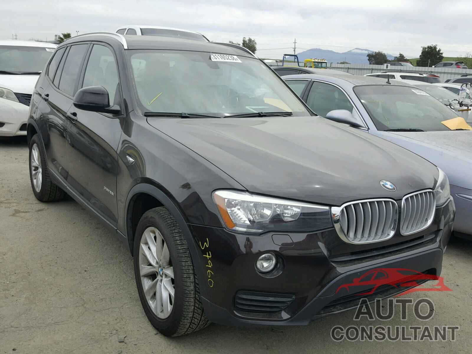 BMW X3 2016 - 5UXWX9C55G0D69997