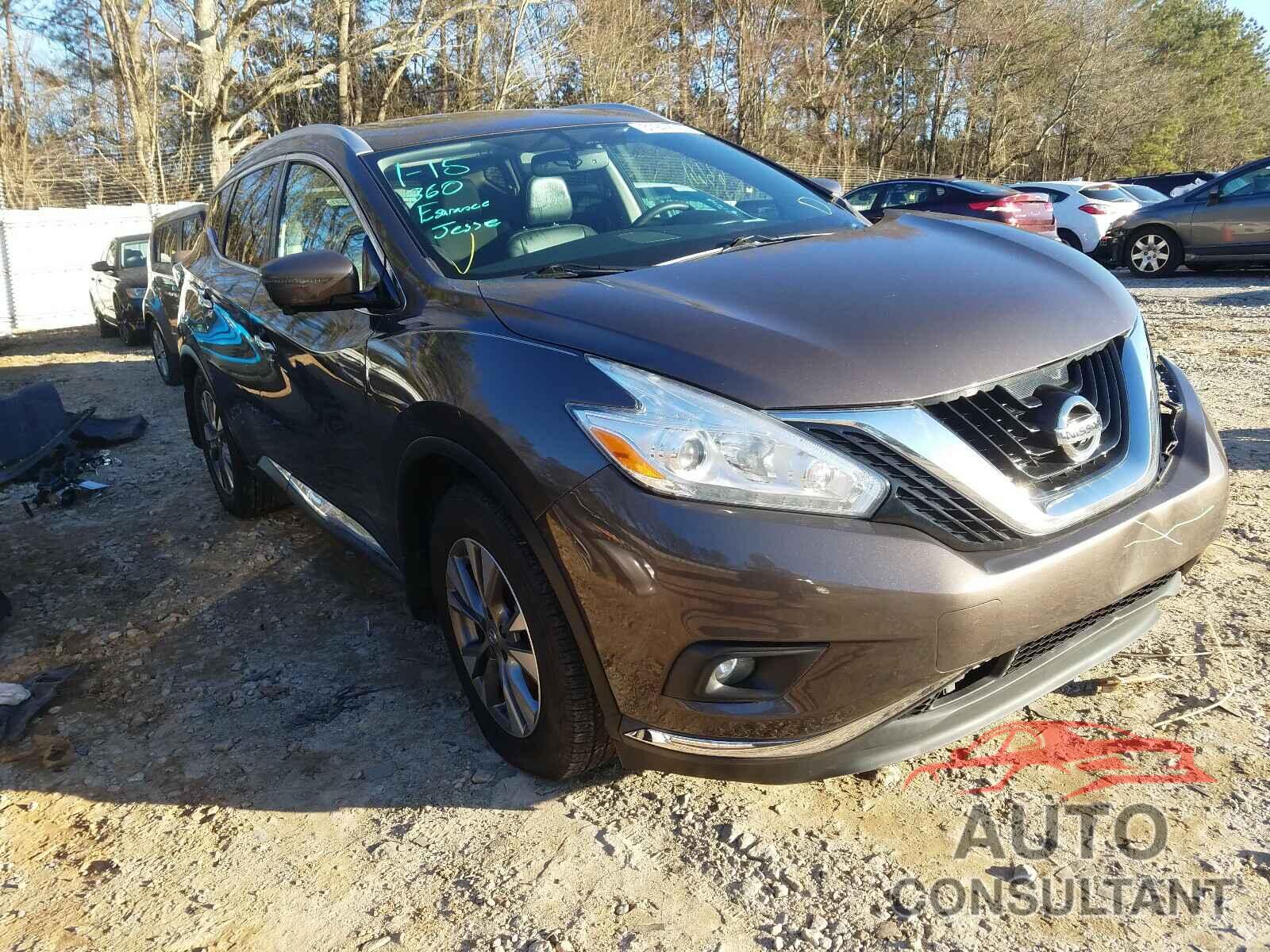 NISSAN MURANO 2016 - 5N1AZ2MG6GN110962