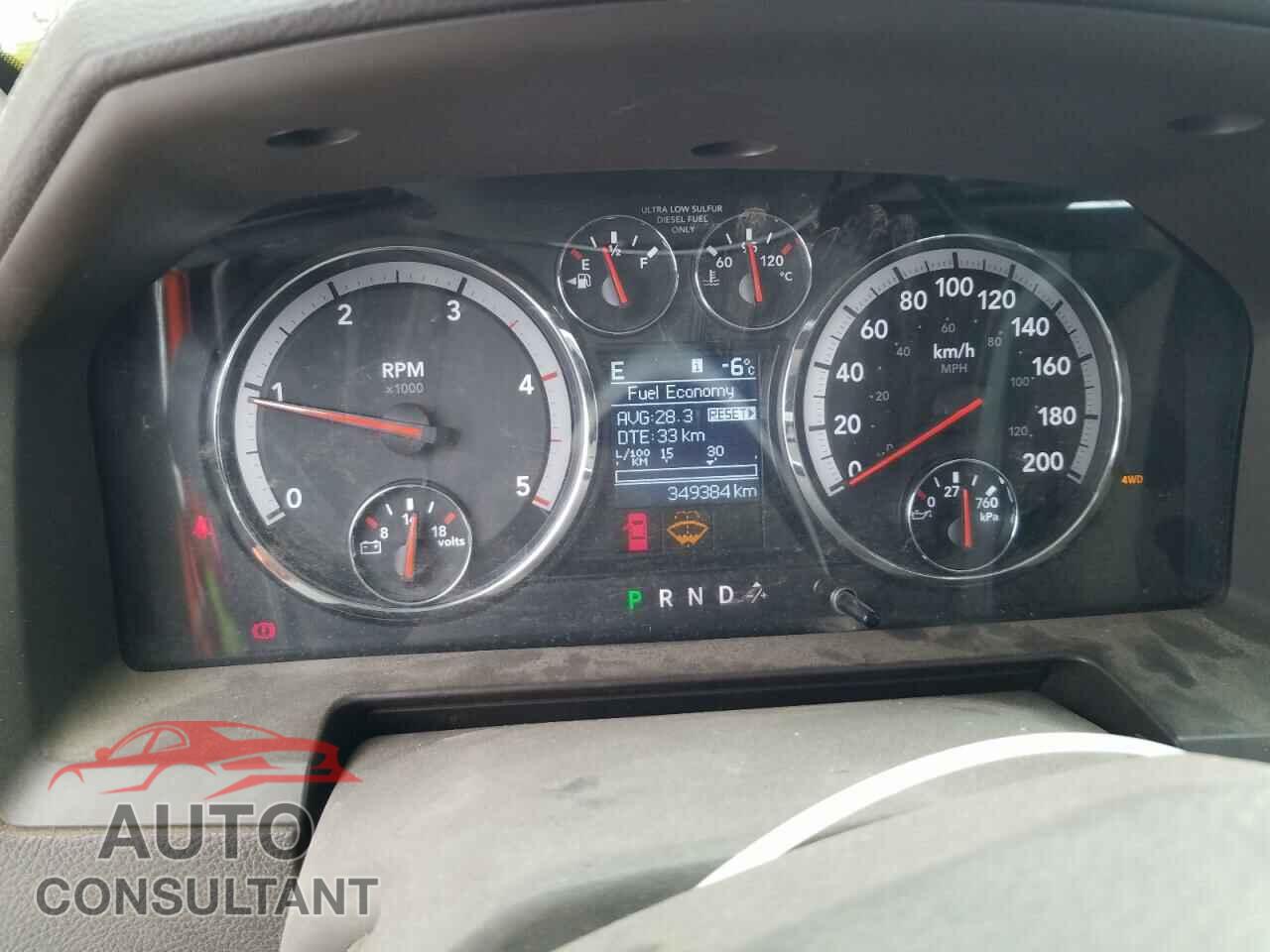 DODGE RAM 2500 2011 - JTHD51FF4L5011433