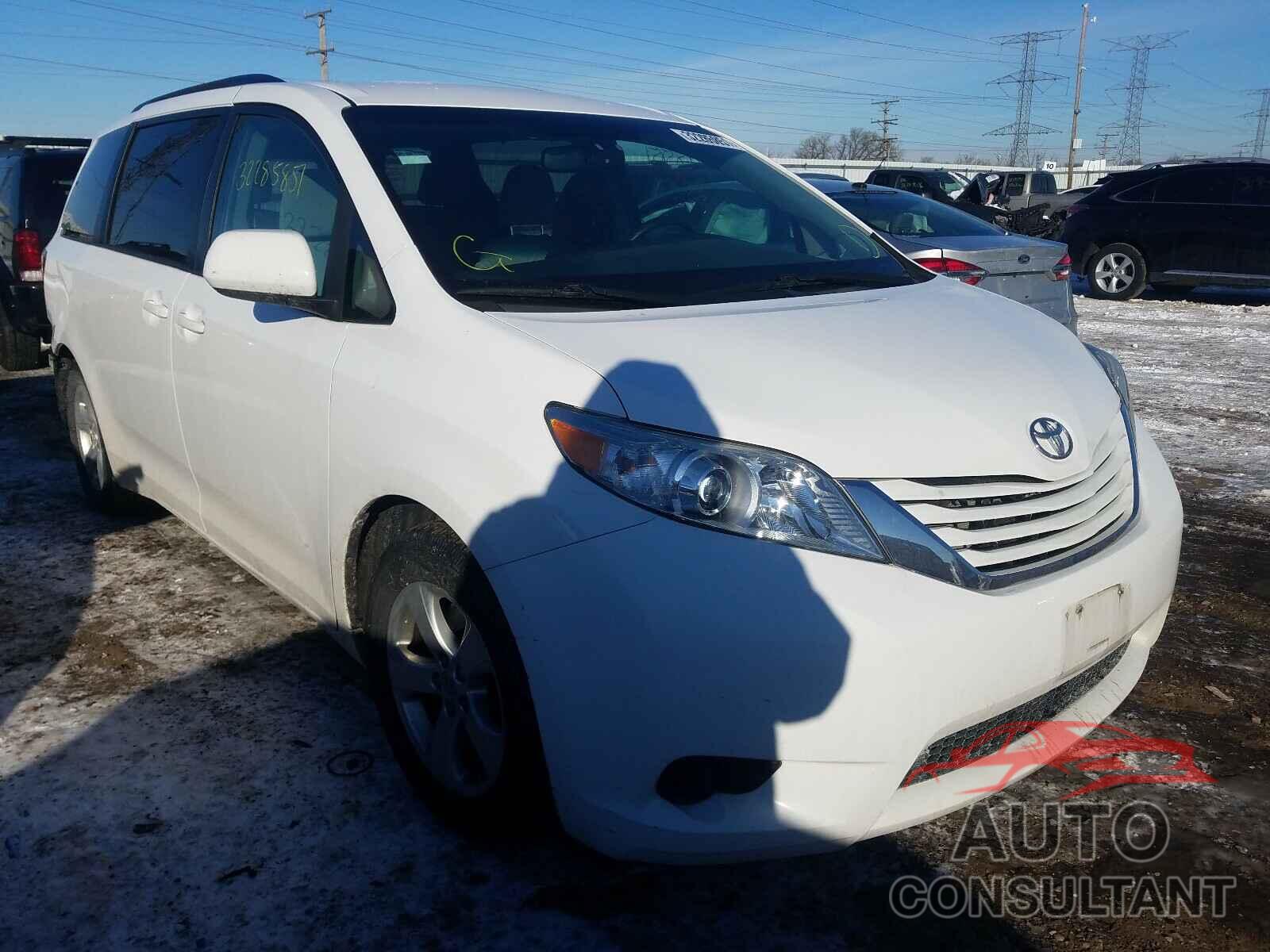 TOYOTA SIENNA 2016 - 5TDKK3DCXGS757844