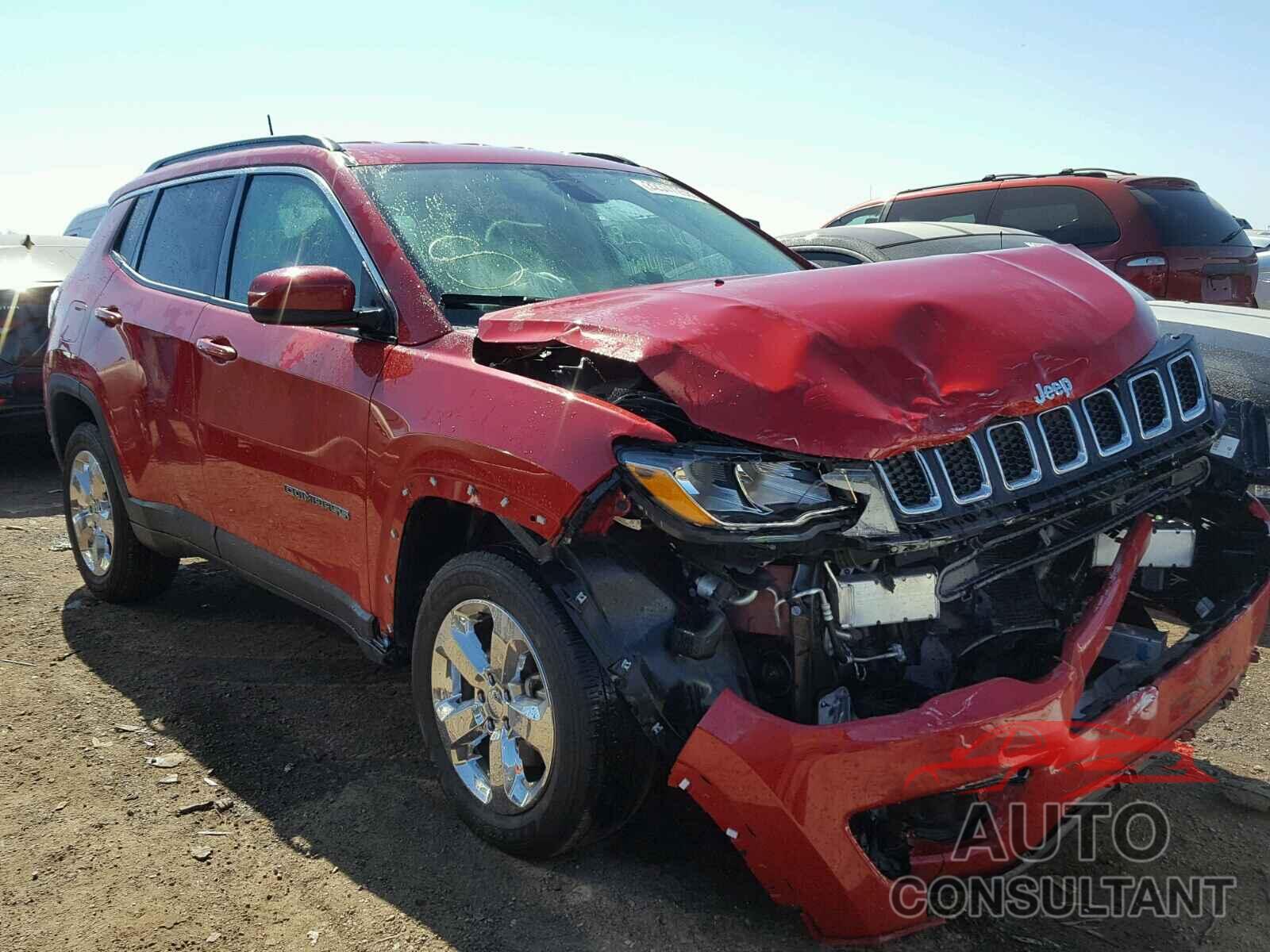JEEP COMPASS 2017 - 3C4NJDBB3HT680886