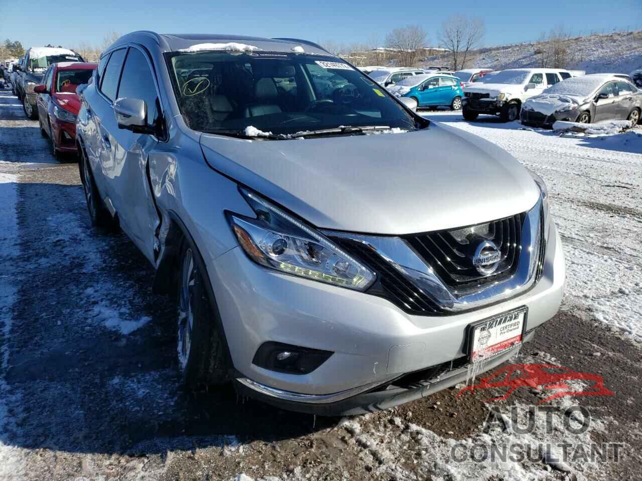 NISSAN MURANO 2018 - 5N1AZ2MH9JN186420