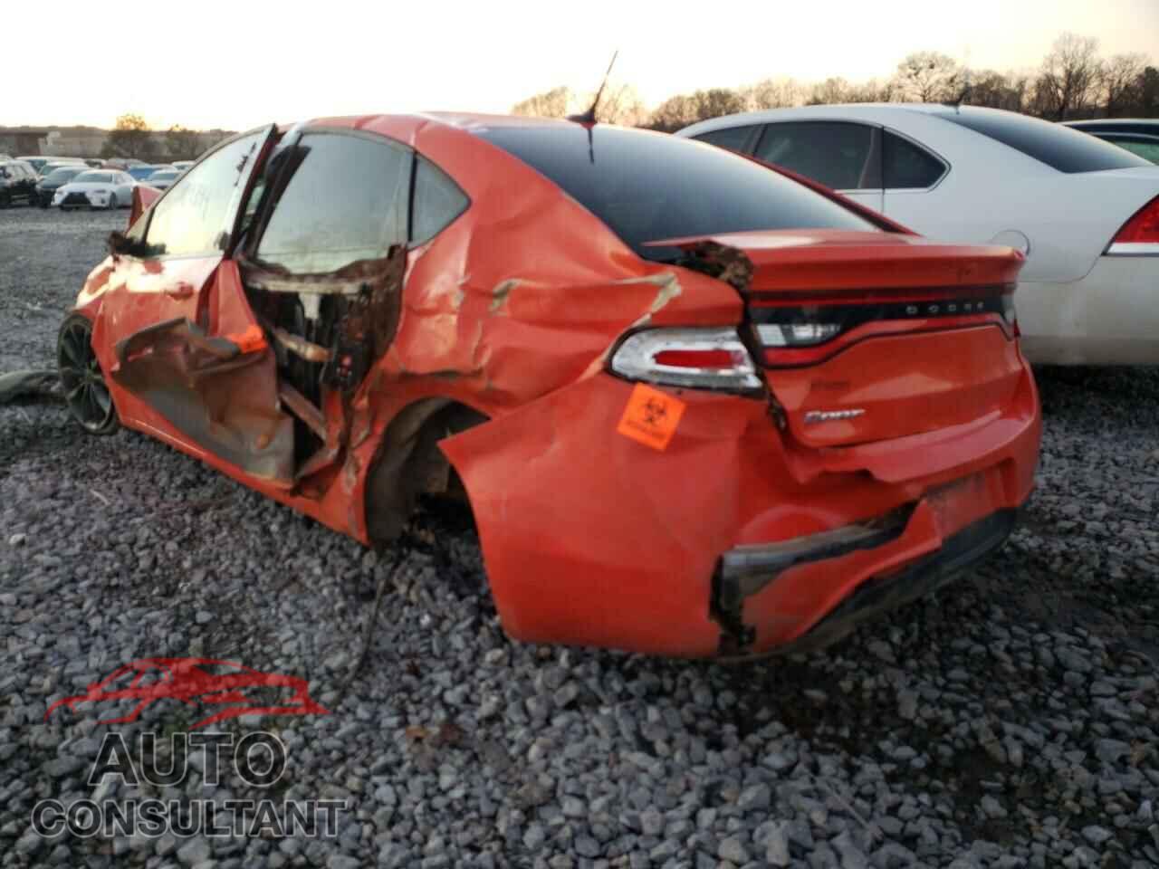 DODGE DART 2016 - 1C3CDFBB9GD732993