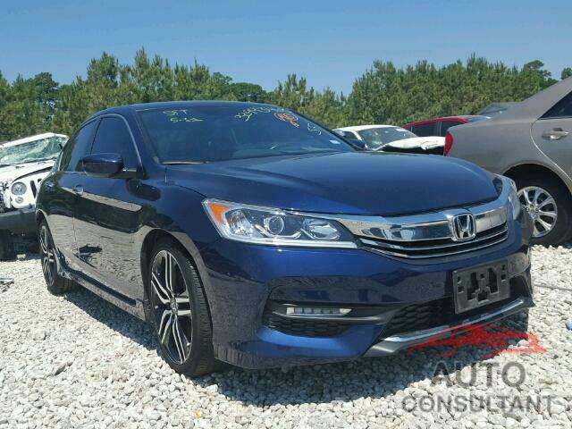 HONDA ACCORD 2016 - WP1AA2A58KLB06798