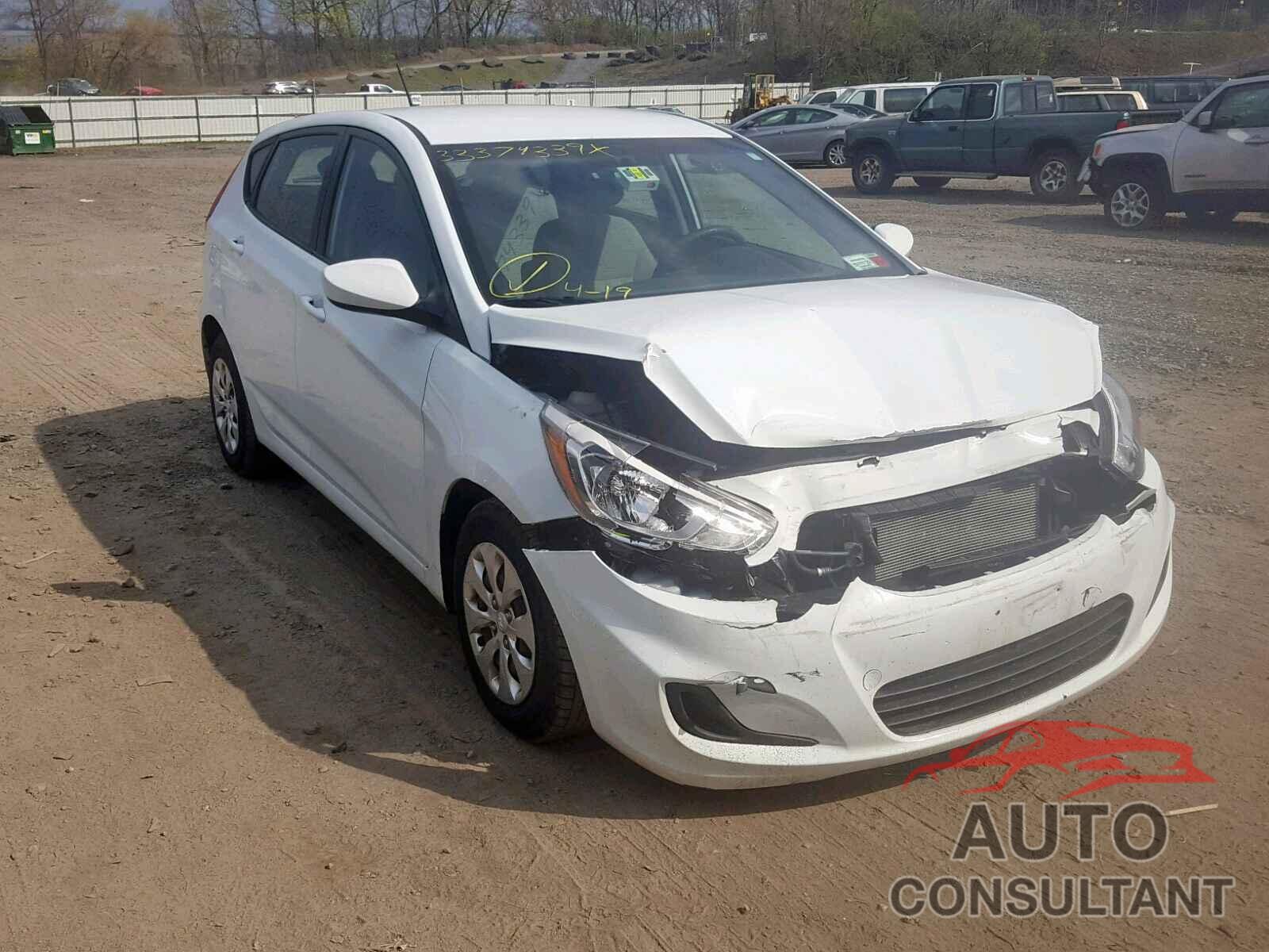 HYUNDAI ACCENT 2016 - SADCK2FX8JA270245