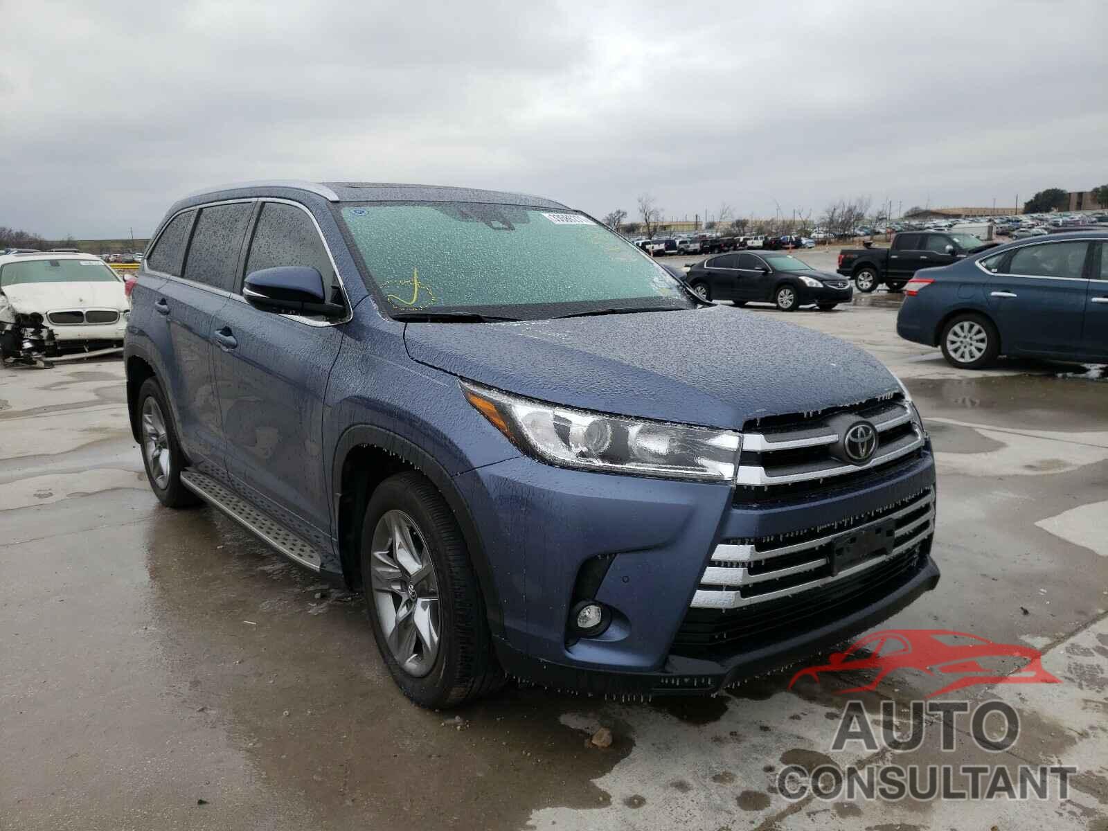 TOYOTA HIGHLANDER 2019 - 5TDDZRFH7KS951336