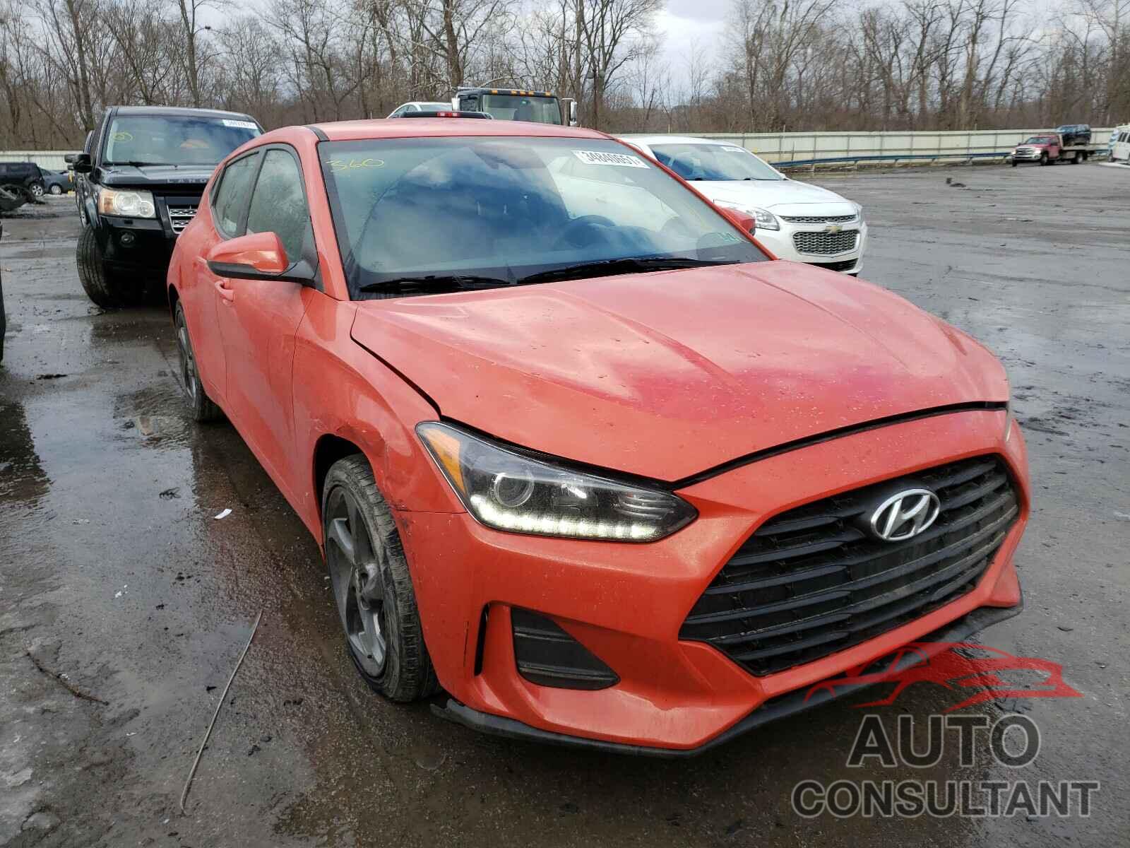 HYUNDAI VELOSTER 2019 - KMHTG6AFXKU011724